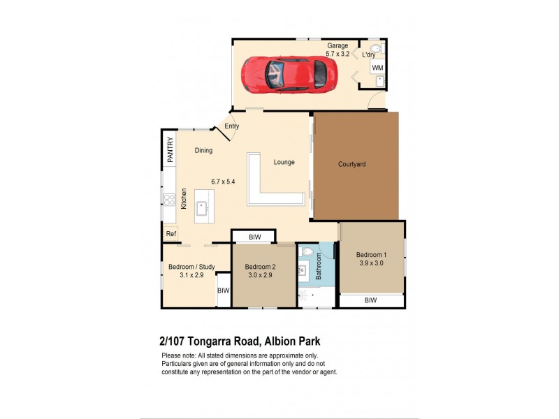 Unit 2/107 Tongarra Road, Albion Park NSW 2527 Floorplan