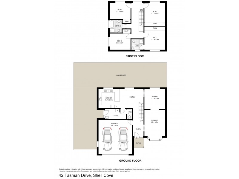 42 Tasman Drive, Shell Cove NSW 2529 Floorplan