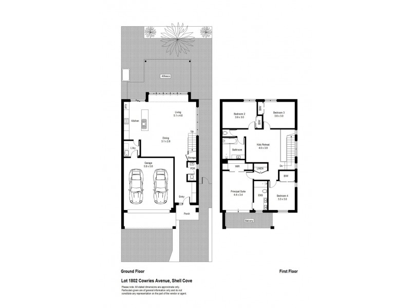 Lot 1802 Cowries Avenue, Shell Cove NSW 2529 Floorplan
