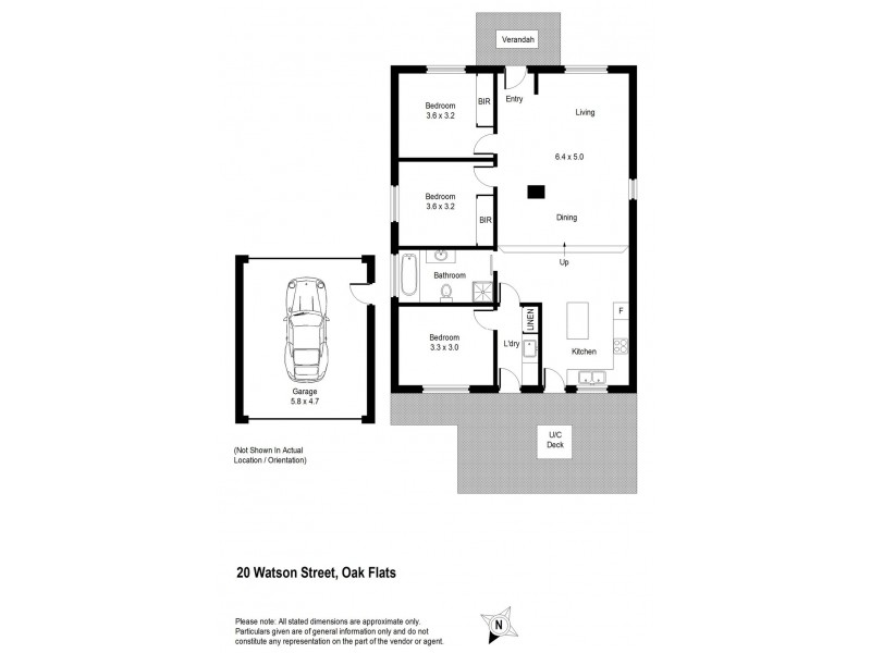 20 Watson Street, Oak Flats NSW 2529 Floorplan