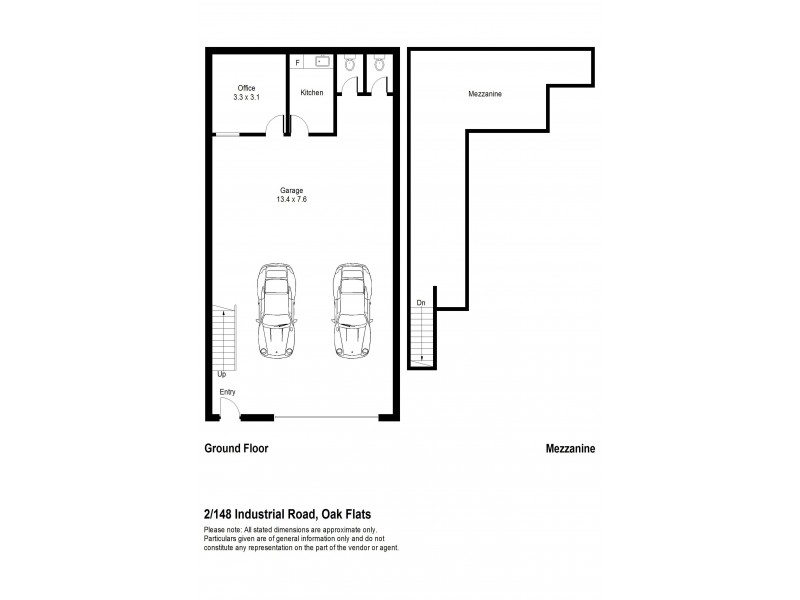 2/148 Industrial Road, Oak Flats NSW 2529 Floorplan