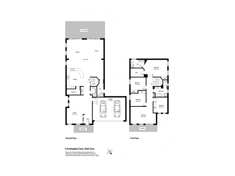 8 Huntingdale Close, Shell Cove NSW 2529 Floorplan