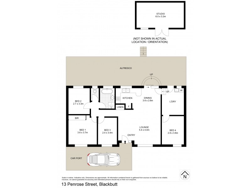 13 Penrose Street, Blackbutt NSW 2529 Floorplan