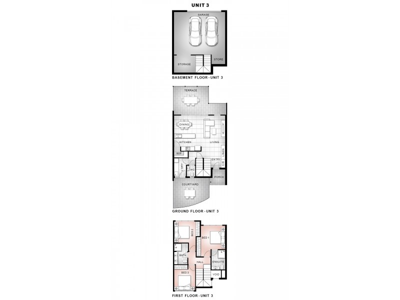 Unit 3/4 Gardeners Crescent, Shellharbour NSW 2529 Floorplan