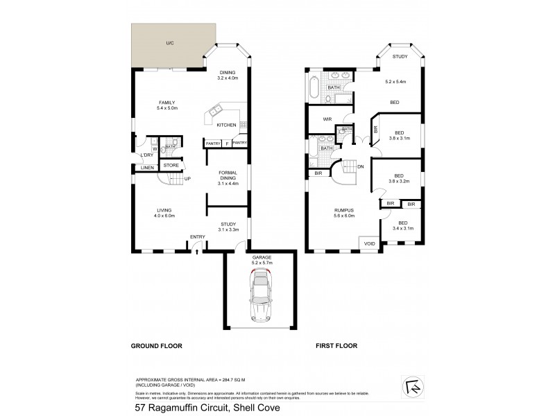 57 Ragamuffin Circuit, Shell Cove NSW 2529 Floorplan