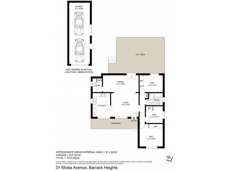 31 Strata Avenue, Barrack Heights NSW 2528 Floorplan