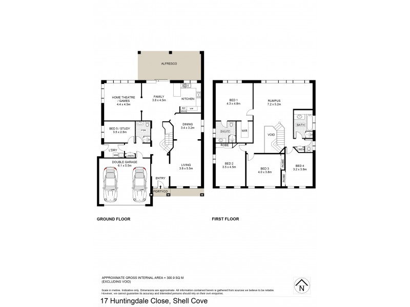17 Huntingdale Close, Shell Cove NSW 2529 Floorplan