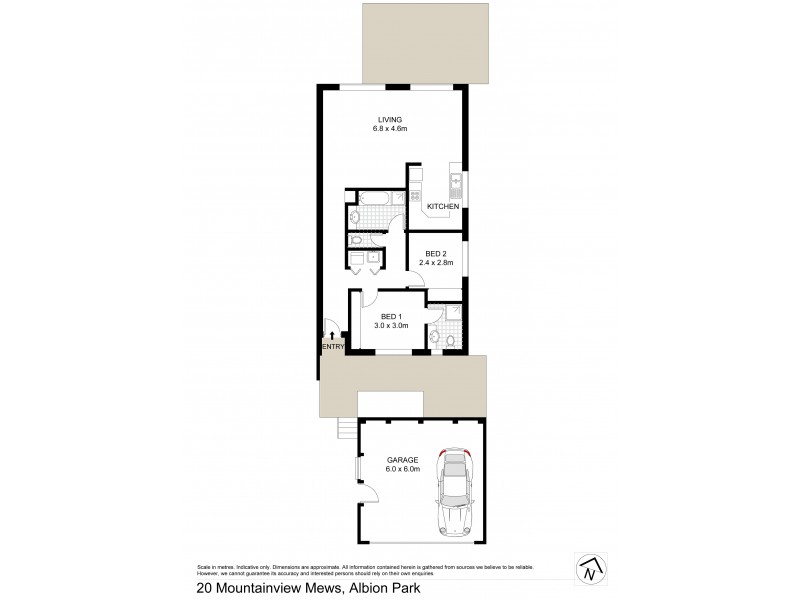 20 Mountainview Mews, Albion Park NSW 2527 Floorplan