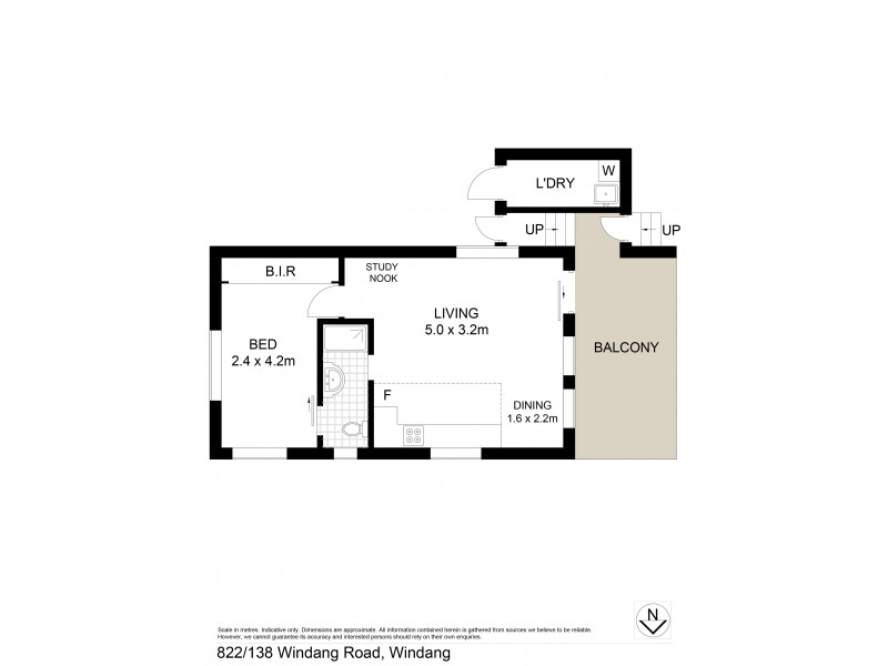 822/138 Windang Road, Windang NSW 2528 Floorplan