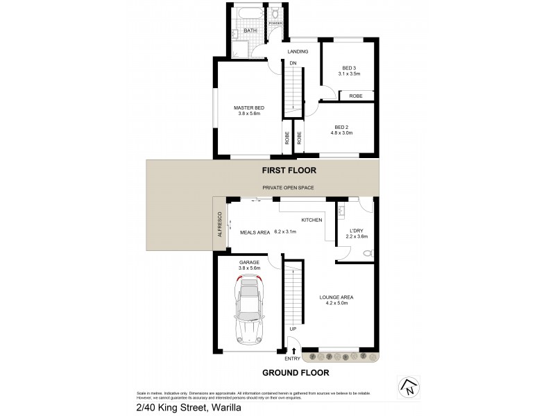 40 King Street, Warilla NSW 2528 Floorplan
