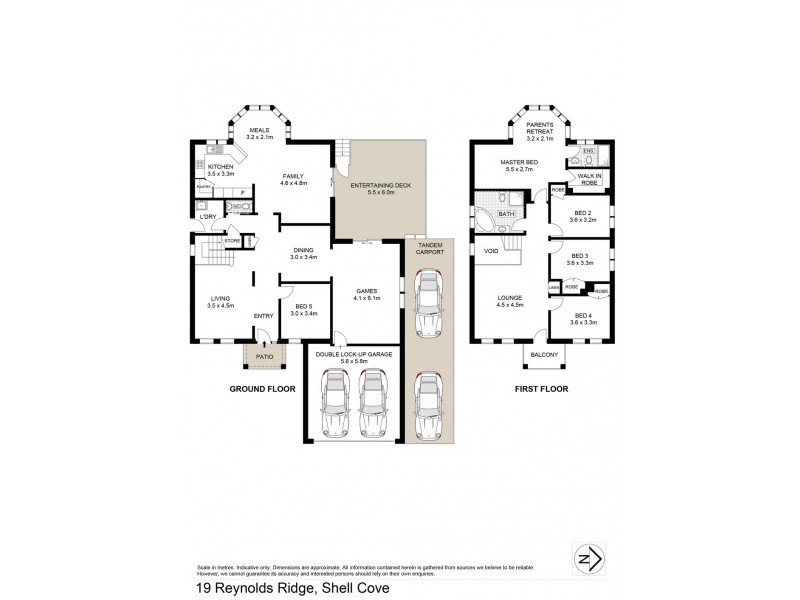 19 Reynolds Ridge, Shell Cove NSW 2529 Floorplan