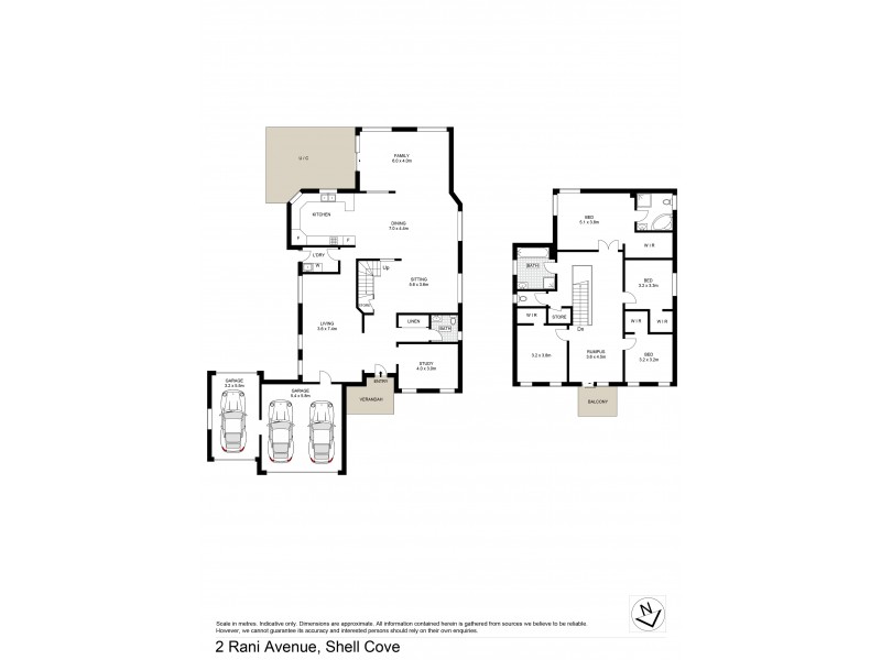 2 Rani Avenue, Shell Cove NSW 2529 Floorplan