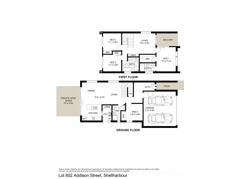 Lot 18/Lot 802 Addison Street, Shellharbour NSW 2529 Floorplan