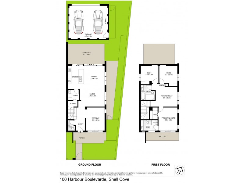 100 Harbour Boulevarde, Shell Cove NSW 2529 Floorplan