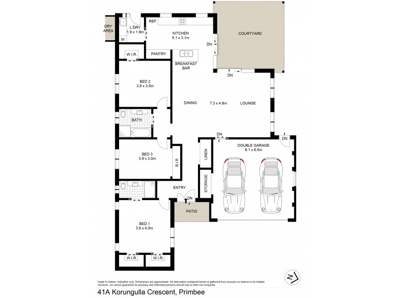 41A Korrongulla Crescent, Primbee NSW 2502 Floorplan