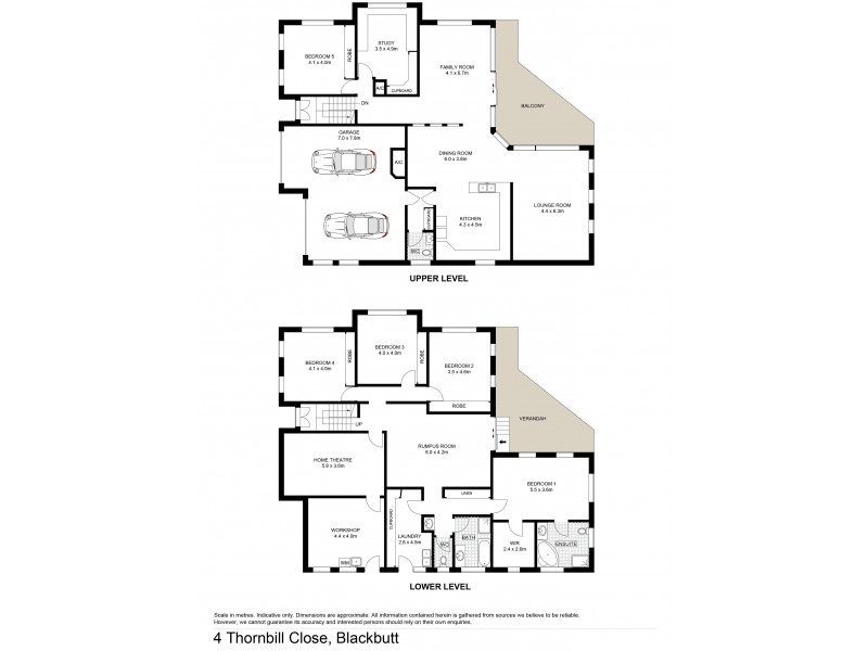 4 Thornbill Close, Blackbutt NSW 2529 Floorplan