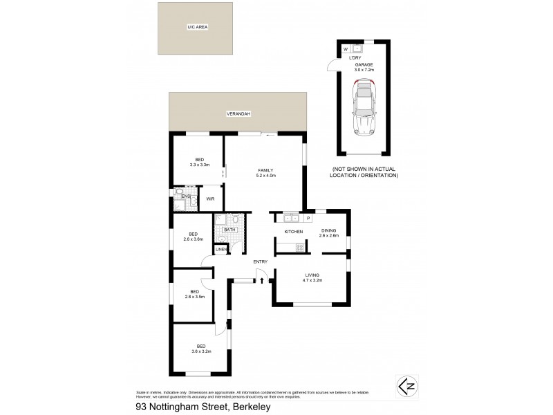 93 Nottingham Street, Berkeley NSW 2506 Floorplan