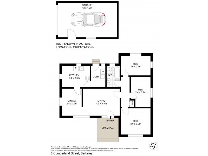 6 Cumberland Street, Berkeley NSW 2506