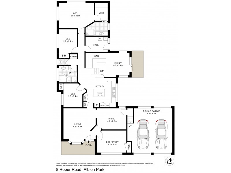 8 Roper Road, Albion Park NSW 2527 Floorplan