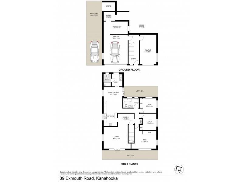 39 Exmouth Road, Kanahooka NSW 2530 Floorplan