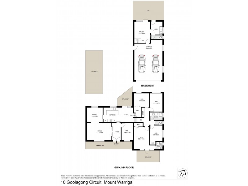 10 Goolagong Circuit, Mount Warrigal NSW 2528 Floorplan