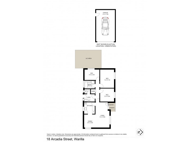 18 Arcadia Street, Warilla NSW 2528 Floorplan