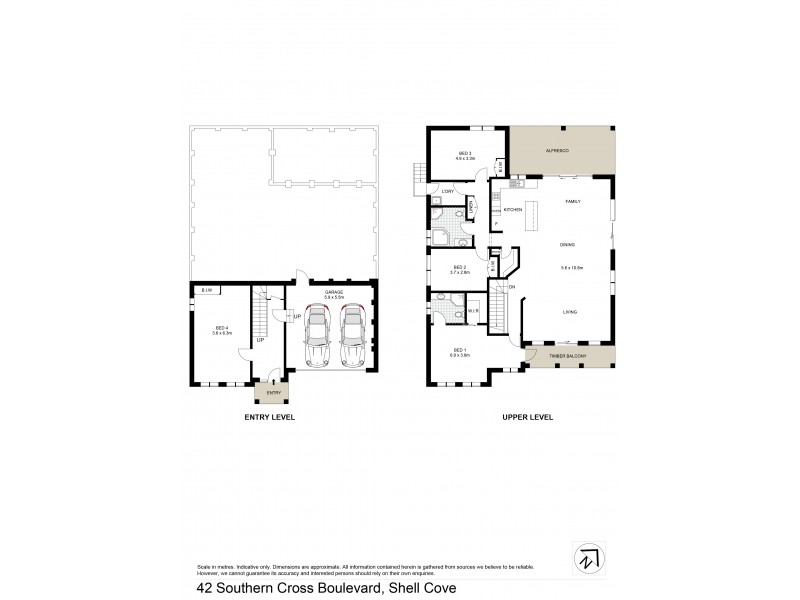 42 Southern Cross Boulevarde, Shell Cove NSW 2529 Floorplan