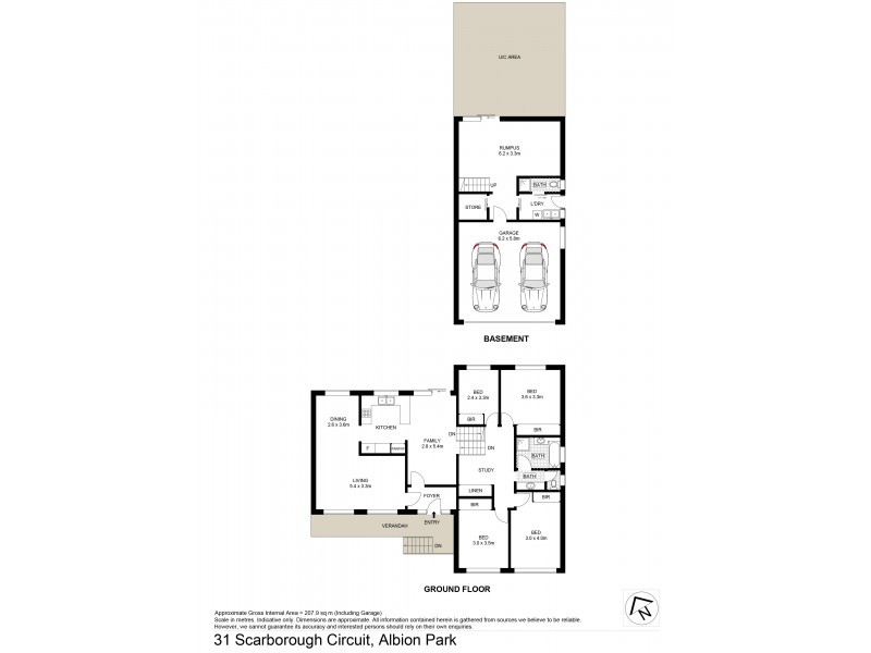 31 Scarborough Circuit, Albion Park NSW 2527 Floorplan