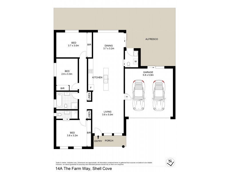 14A The Farm Way, Shell Cove NSW 2529 Floorplan