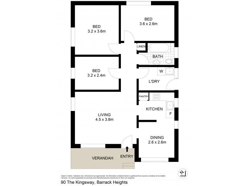 90 The Kingsway, Barrack Heights NSW 2528 Floorplan