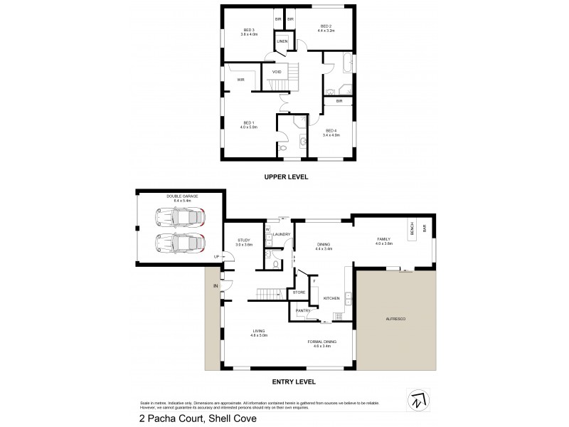 2 Pacha Court, Shell Cove NSW 2529 Floorplan