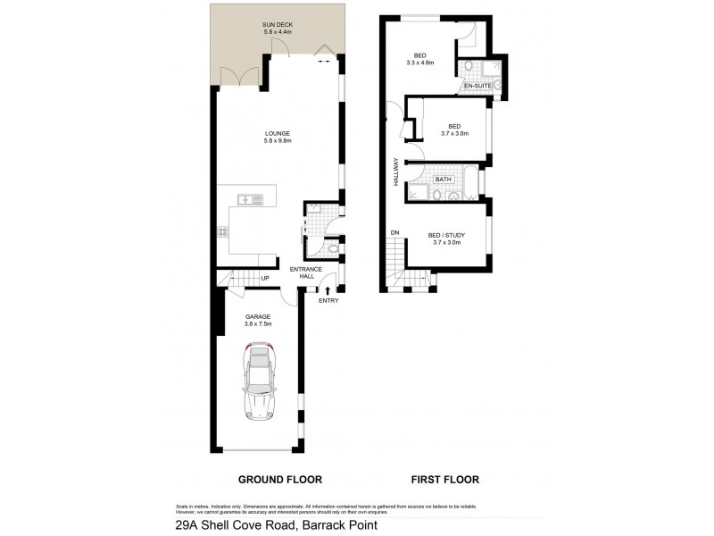 29A Shell Cove Road, Barrack Point NSW 2528 Floorplan