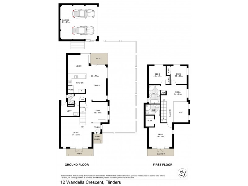 12 Wandella Crescent, Flinders NSW 2529 Floorplan