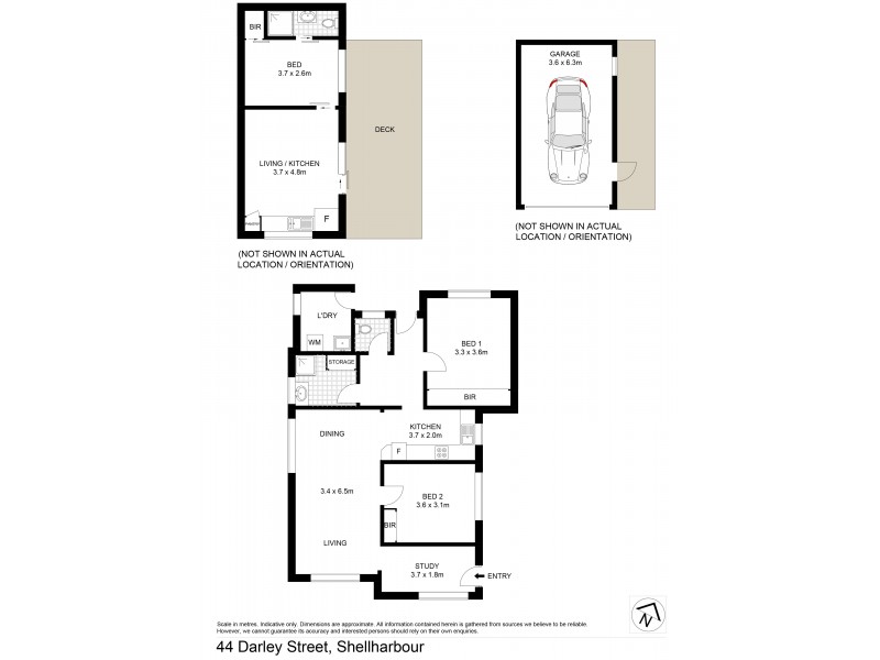 44 Darley Street, Shellharbour NSW 2529 Floorplan
