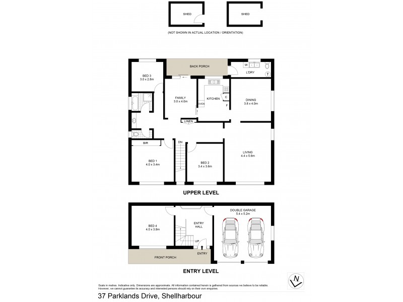 37 Parklands Drive, Shellharbour NSW 2529 Floorplan