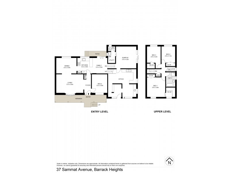 37 Sammat Avenue, Barrack Heights NSW 2528 Floorplan