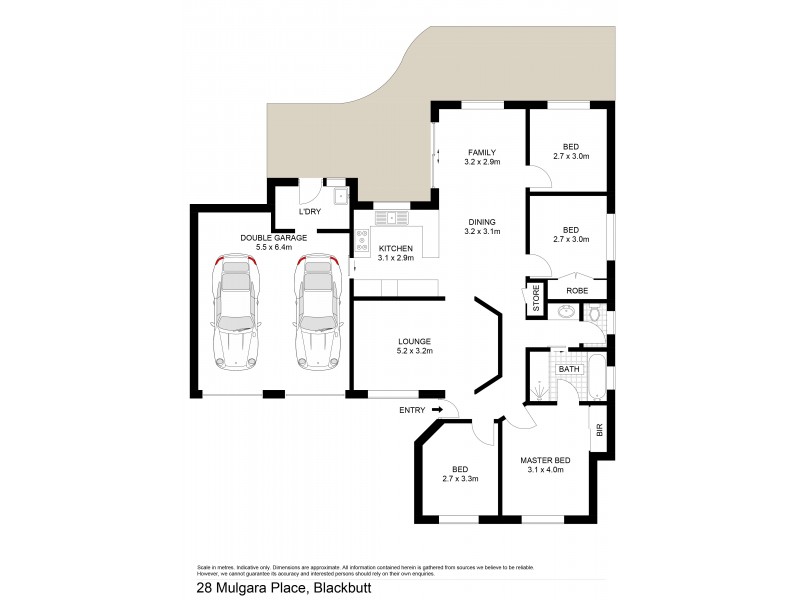 28 Mulgara Place, Blackbutt NSW 2529 Floorplan