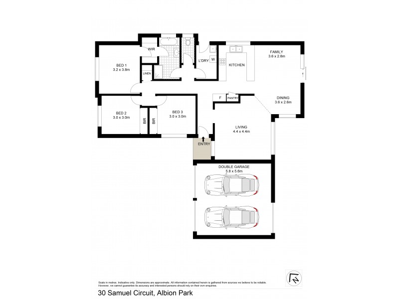 30 Samuel Circuit, Albion Park NSW 2527 Floorplan