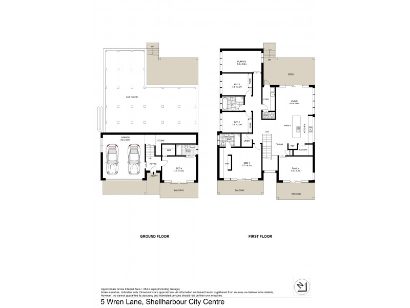 5 Wren Lane, Blackbutt NSW 2529 Floorplan