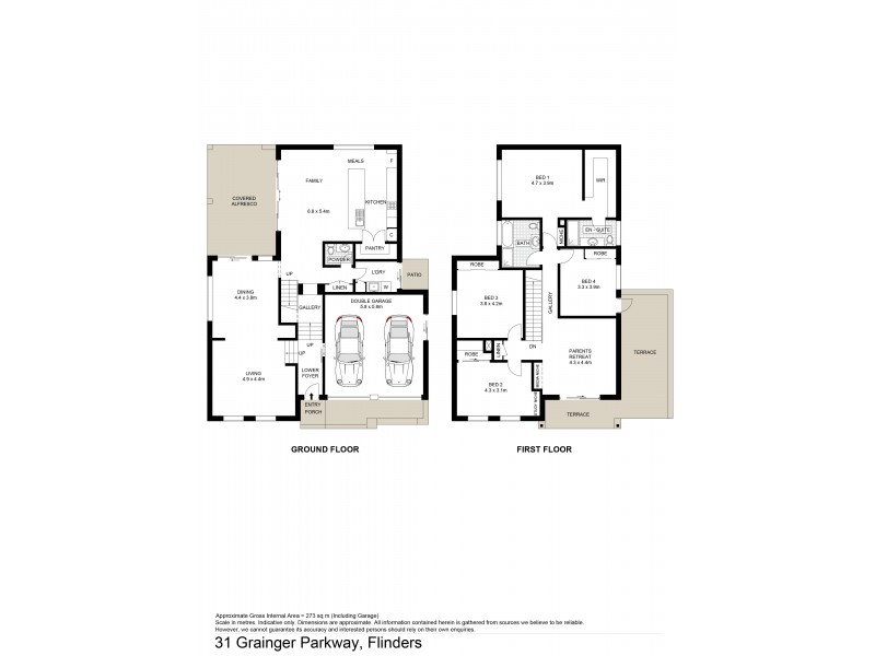31 Grainger Parkway, Flinders NSW 2529 Floorplan