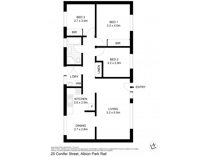 25 Conifer Street, Albion Park Rail NSW 2527 Floorplan