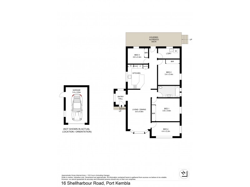 16 Shellharbour Road, Port Kembla NSW 2505 Floorplan