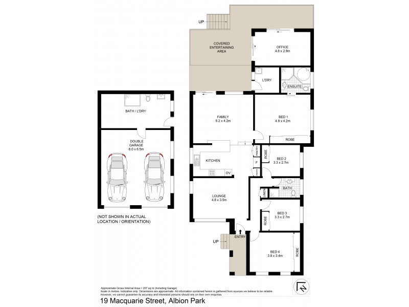19 Macquarie Street, Albion Park NSW 2527 Floorplan