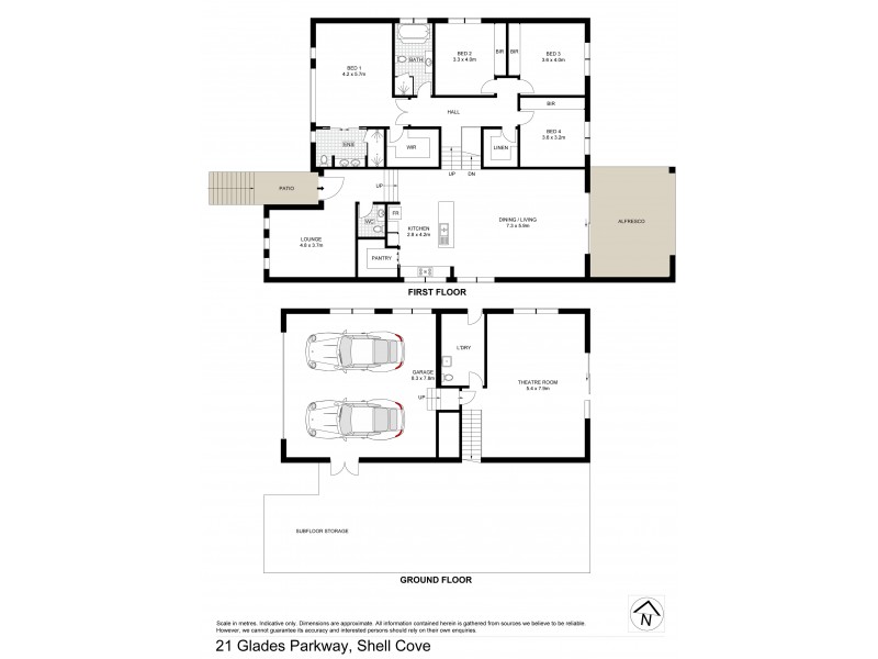 21 Glades Parkway, Shell Cove NSW 2529 Floorplan