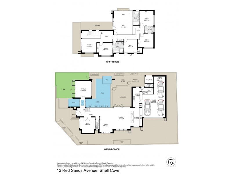 12 Red Sands Avenue, Shell Cove NSW 2529 Floorplan