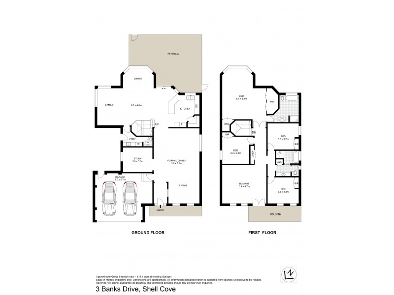 3 Banks Drive, Shell Cove NSW 2529 Floorplan