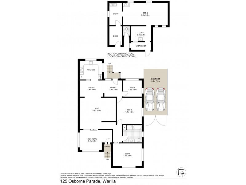 125 Osborne Parade, Warilla NSW 2528 Floorplan