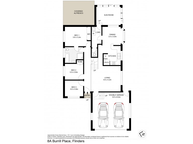 8A Burrill Place, Flinders NSW 2529 Floorplan