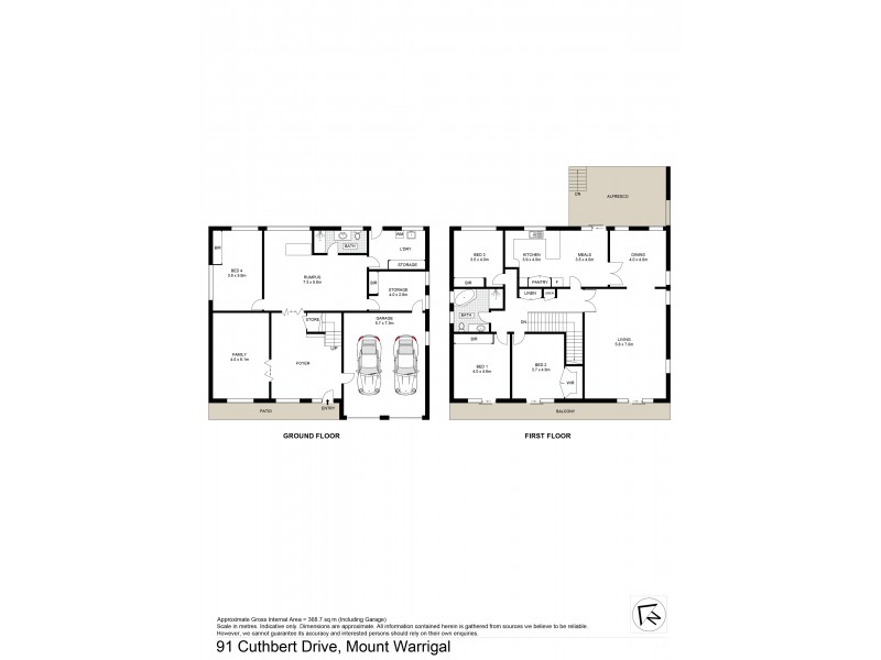 91 Cuthbert Drive, Mount Warrigal NSW 2528 Floorplan