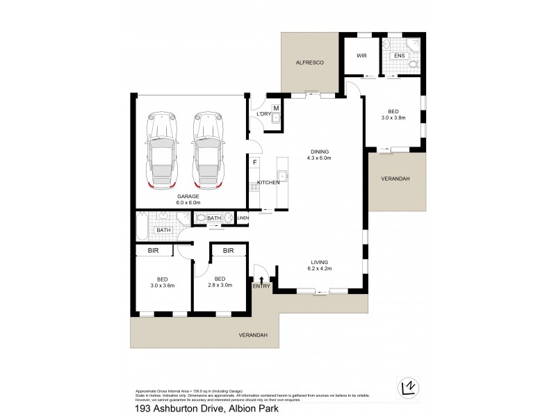 193 Ashburton Drive, Albion Park NSW 2527 Floorplan